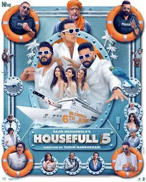Housefull 5A 2025 Hindi HD Poster Download - filmyfly