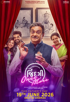 Jindagi Once More 2026 Gujarati Audio HD Poster Download - filmyfly